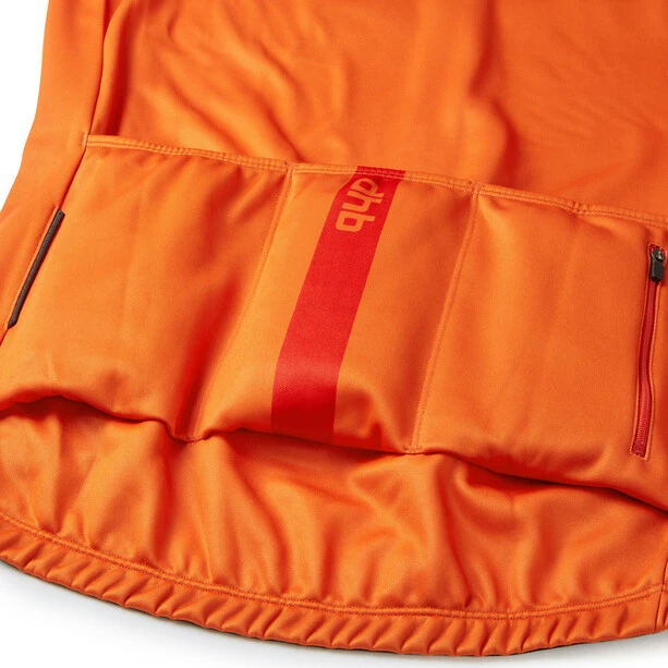 Dhb Classic Langarm Trikot Herren Orange – Bild 3