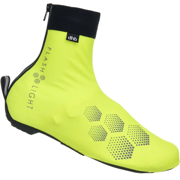 Dhb Flashlight Überschuhe Herren Gelb/schwarz