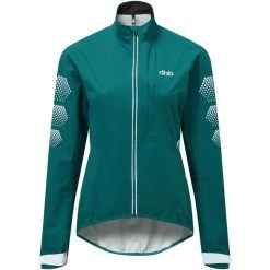 Dhb Flashlight Waterproof Jacke Damen Petrol