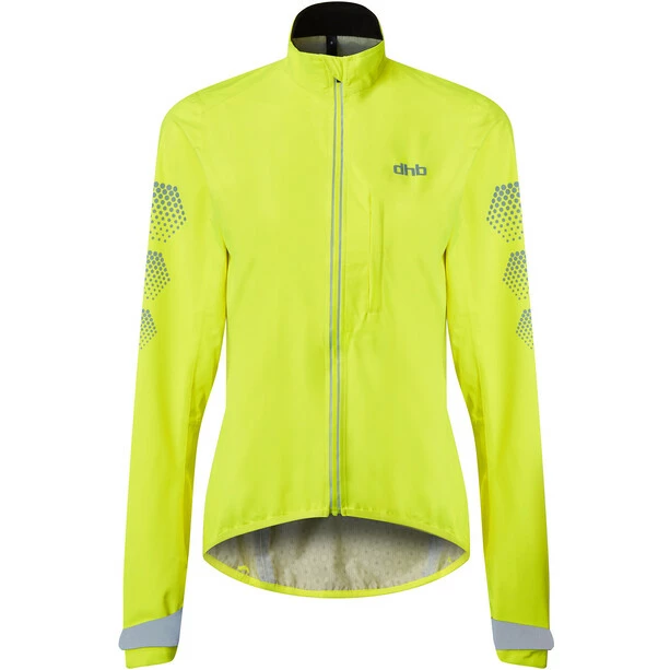 Dhb Flashlight Wasserdichte Jacke Damen Gelb