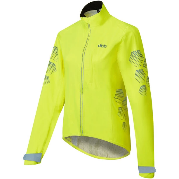 Dhb Flashlight Wasserdichte Jacke Damen Gelb – Bild 2