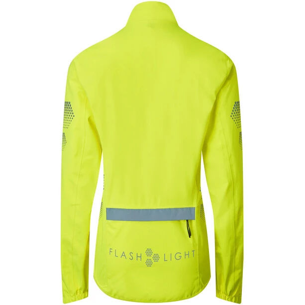Dhb Flashlight Wasserdichte Jacke Damen Gelb – Bild 3