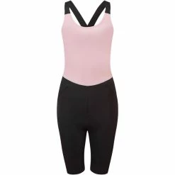 Dhb Moda High-Cut Trägershorts Damen Schwarz/pink