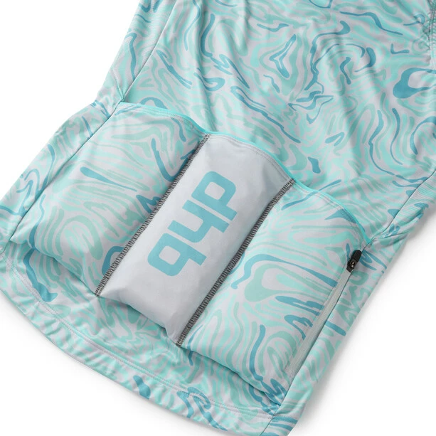 Dhb Moda Ärmelloses Trikot Damen Grau/türkis – Bild 3