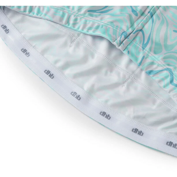 Dhb Moda Ärmelloses Trikot Damen Grau/türkis – Bild 4