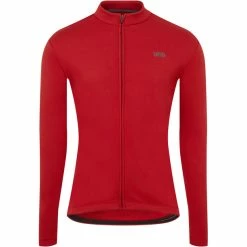 Dhb Thermal Cycling Langarm Trikot Herren Rot