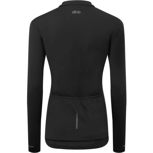 Dhb Thermal Cycling Langarm Trikot Damen Schwarz