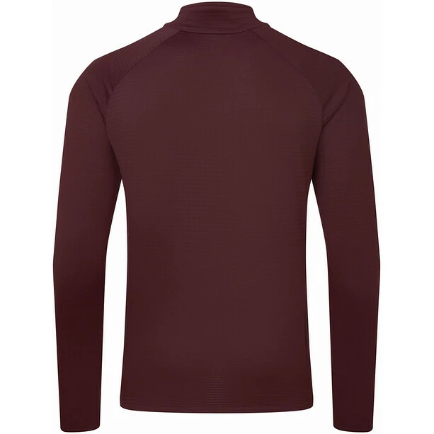 Dhb Trail Thermal Langarm Zip Trikot Herren Rot – Bild 2