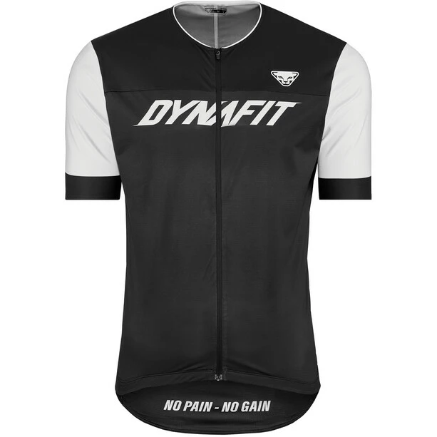 Dynafit Ride Light Kurzarm Tee Mit Durchgehendem Reißverschluss Herren Schwarz/weiß