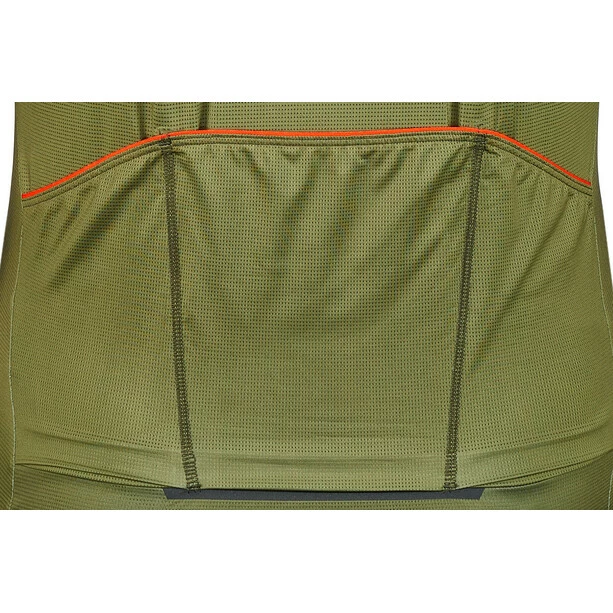 Dynafit Ride Light Kurzarm Tee Mit Durchgehendem Reißverschluss Herren Oliv/schwarz – Bild 3