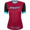 Dynafit Ride Light Kurzarm Tee Mit Durchgehendem Reißverschluss Damen Lila/schwarz