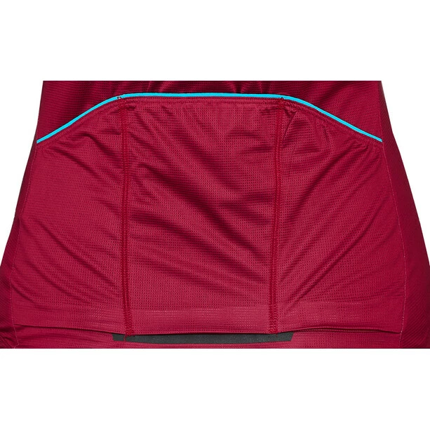 Dynafit Ride Light Kurzarm Tee Mit Durchgehendem Reißverschluss Damen Lila/schwarz – Bild 3