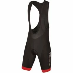 Endura FS260-Pro Trägershorts Herren Schwarz/rot