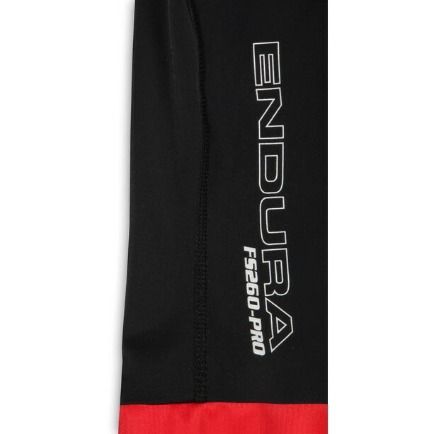 Endura FS260-Pro Trägershorts Herren Schwarz/rot – Bild 6