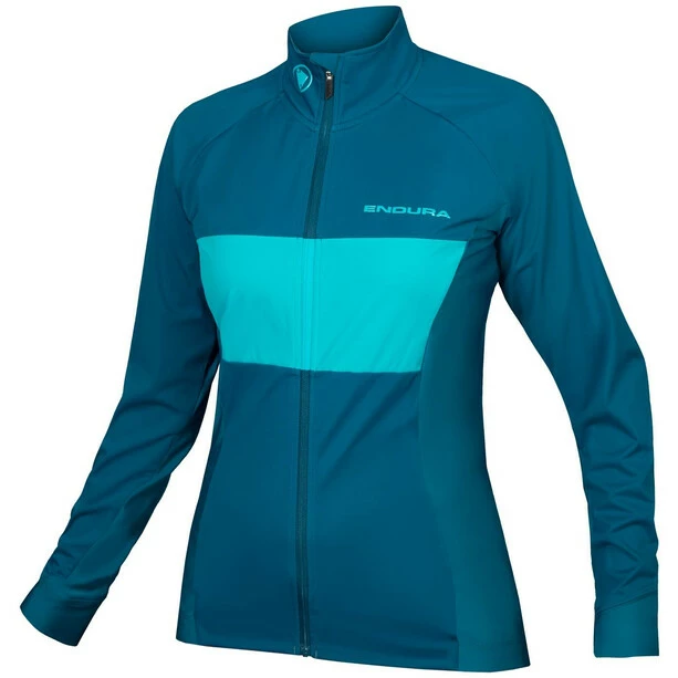 Endura FS260-Pro Jetstream II Langarm Trikot Damen Blau/türkis