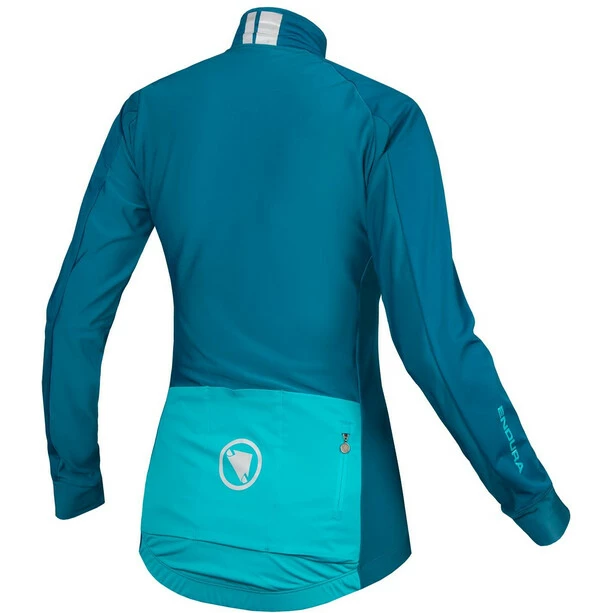 Endura FS260-Pro Jetstream II Langarm Trikot Damen Blau/türkis – Bild 2