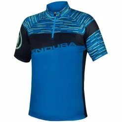 Endura Hummvee Ray Kurzarm Trikot Kinder Blau