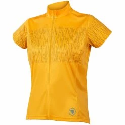 Endura Hummvee Ray Kurzarm Trikot Damen Gelb