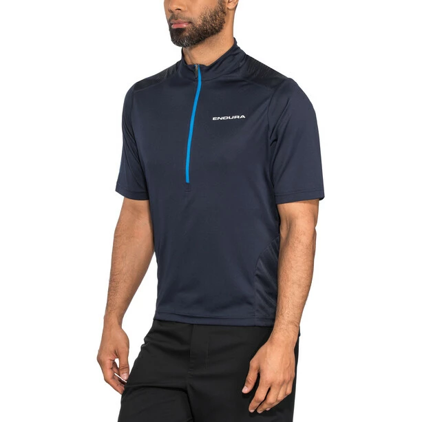 Endura Hummvee Kurzarm Trikot Herren Blau – Bild 2