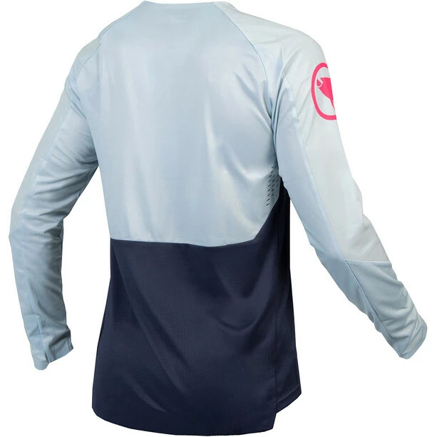 Endura MT500 Burner Langarm Trikot Herren Blau – Bild 2