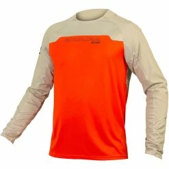 Endura MT500 Burner Langarm Trikot Herren Rot
