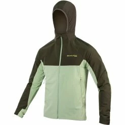 Endura MT500 II Langarm Thermo Trikot Herren Grün/oliv