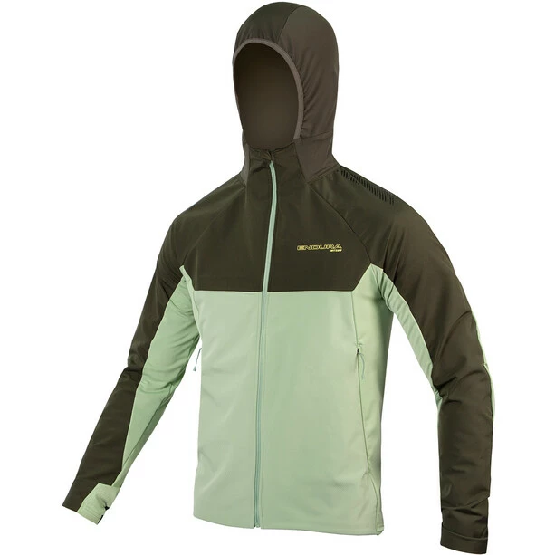 Endura MT500 II Langarm Thermo Trikot Herren Grün/oliv