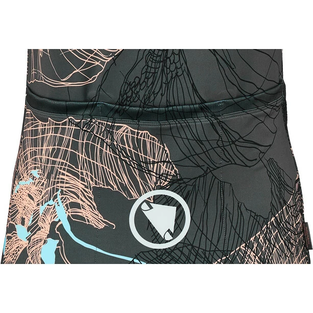 Endura Outdoor Trail Kurzarm Trikot Damen Schwarz/orange – Bild 3