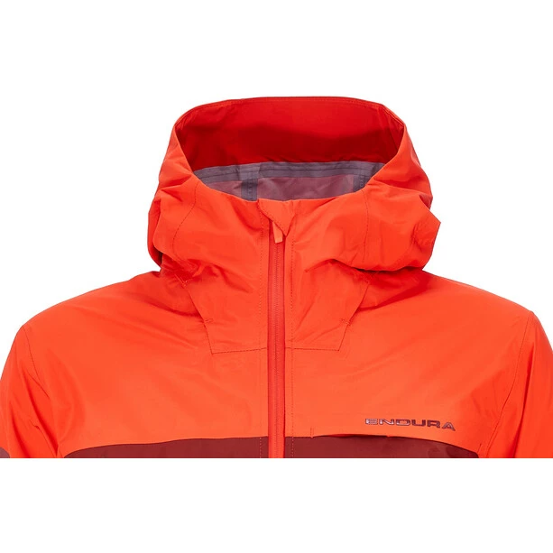Endura SingleTrack II Jacke Herren Orange – Bild 2