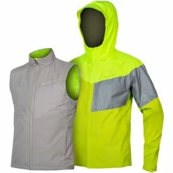 Endura Urban Luminite II 3-in-1 Jacke Herren Gelb