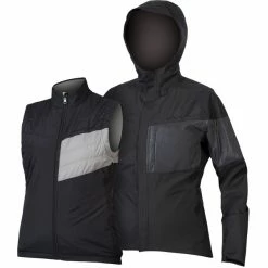 Endura Urban Luminite II 3-in-1 Jacke Damen Schwarz