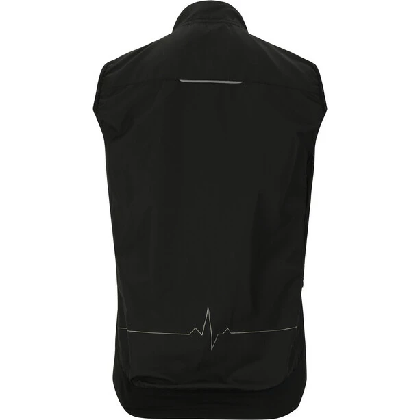 Endurance Bike Elite X1 Leichte Windweste Damen Schwarz – Bild 2