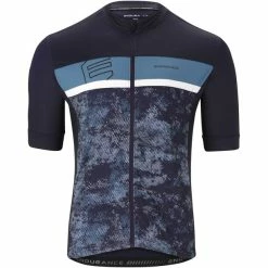 Endurance Dennis Fahrrad/MTB Kurzarmshirt Herren Blau
