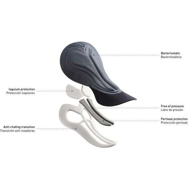 Etxeondo Hydro Trägerhose Herren Schwarz – Bild 5