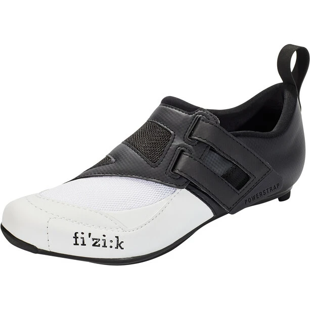 Fizik Transiro Powerstrap R4 Triathlonschuhe Schwarz/weiß