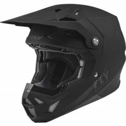 Fly Racing Formula CP Solid Helm Schwarz