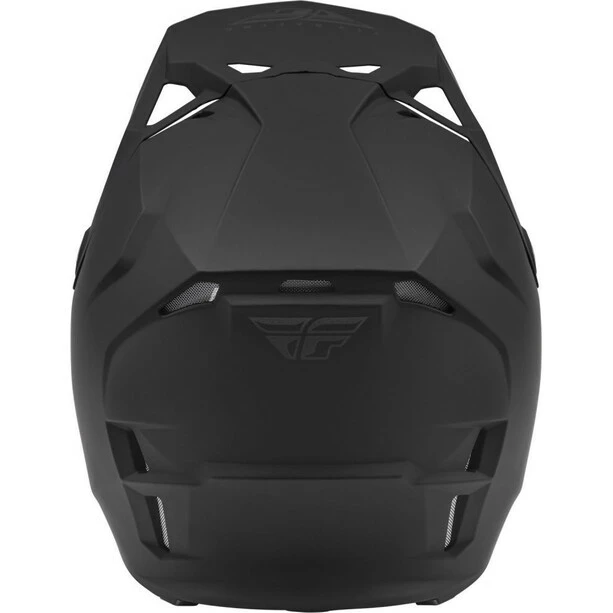 Fly Racing Formula CP Solid Helm Schwarz – Bild 3