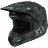 Fly Racing Kinetic S.E. Tactic Helm Kinder Schwarz/grau