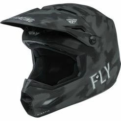 Fly Racing Kinetic S.E. Tactic Helm Kinder Schwarz/grau