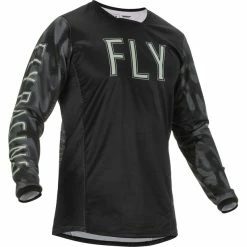 Fly Racing Kinetic S.E. Tactic Langarm Trikot Herren Schwarz