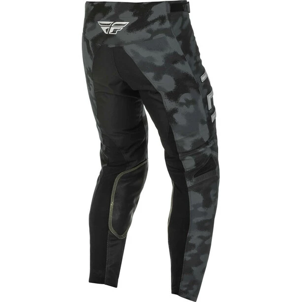Fly Racing Kinetic S.E. Tactic Hose Kinder Grau/schwarz – Bild 2