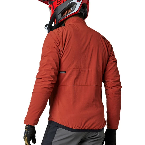 Fox Defend Fire Alpha Jacke Herren Rot – Bild 3