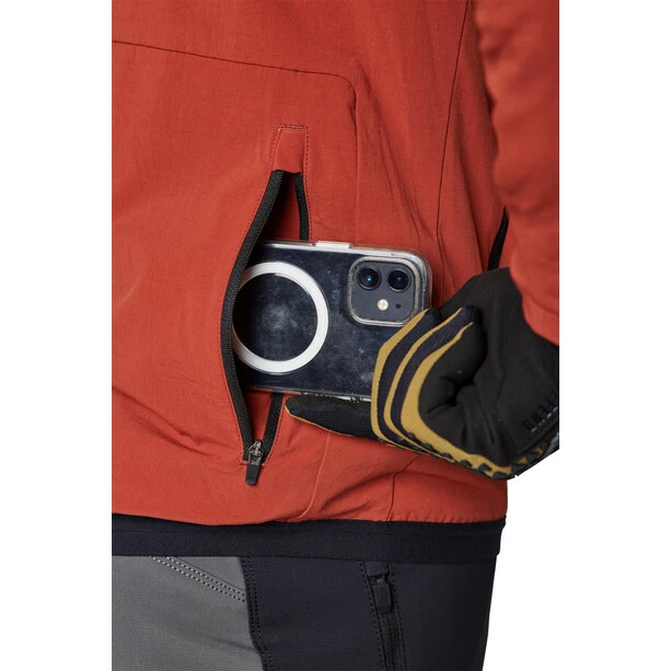 Fox Defend Fire Alpha Jacke Herren Rot – Bild 6
