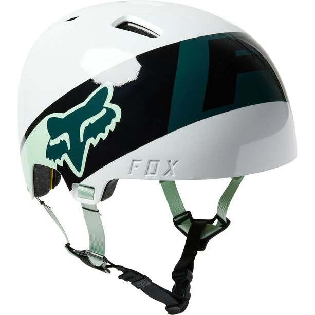 Fox Flight Helm Herren Weiß/bunt