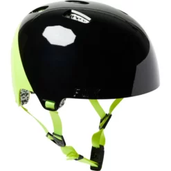 Fox Flight Pro Helm Herren Schwarz/gelb
