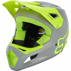Fox Rampage Ceshyn Helm Herren Grau/gelb