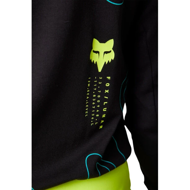 Fox Ranger Drirelease Lunar Mid Langarm Trikot Herren Schwarz – Bild 6