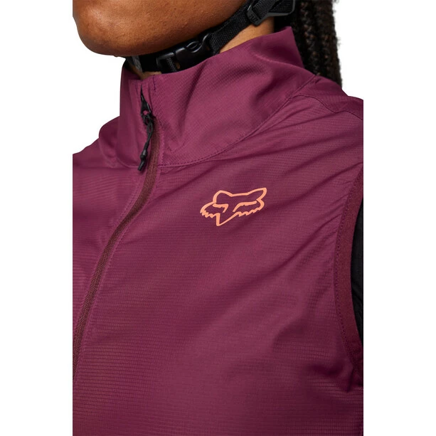Fox Ranger Windweste Damen Rot – Bild 6
