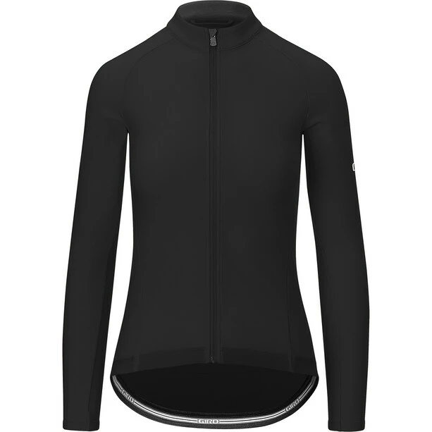 Giro Chrono Langarm Thermo Trikot Damen Schwarz