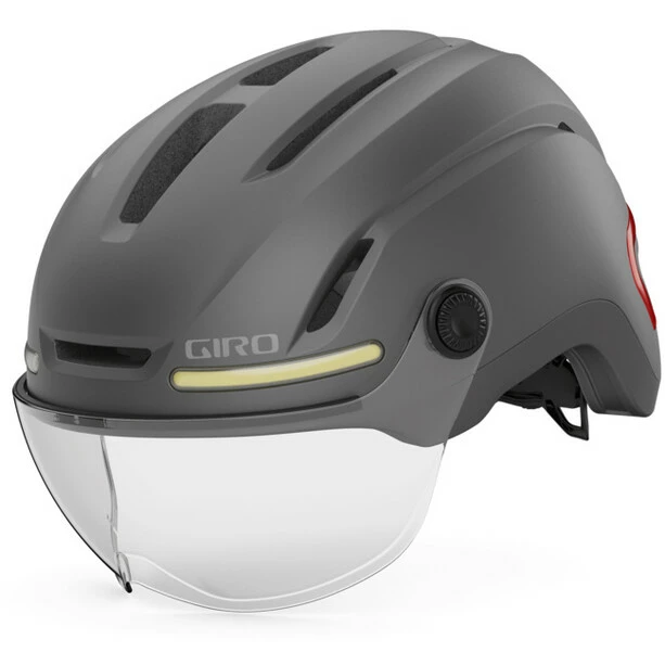 Giro Ethos MIPS Shield Helm Grau
